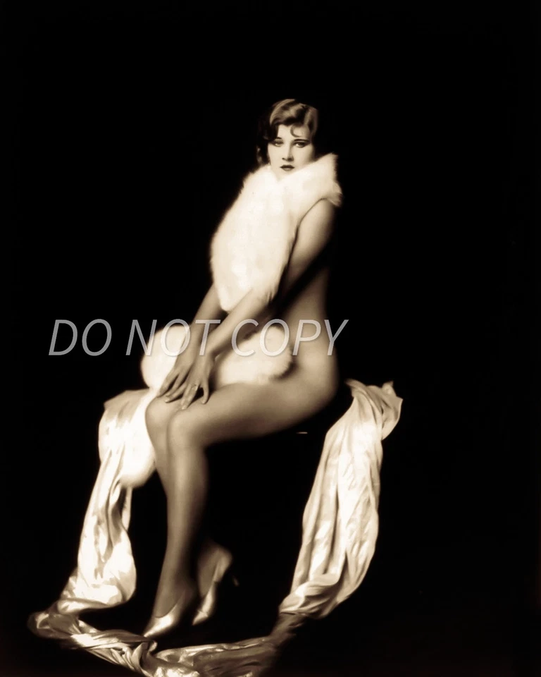 Flapper Girl - Ziegfeld Follies 8X10 PUBLICITY PHOTO Vintage 1920s glamour - Image 1 of 1