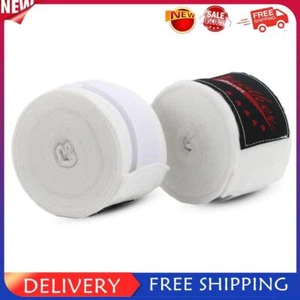 2Pcs Boxing Handwraps Breathable 5M Boxing Hand Wraps for Men Women (White) - Picture 1 of 7