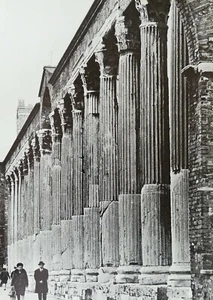 Ritaglio Illustrazione Foto Milano Particolare Colonnato S. Lorenzo IV sec. 1972 - Imagen 1 de 1