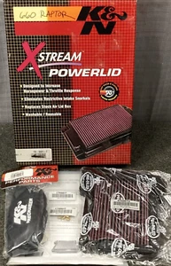 NEW GENUINE K&N YA-6601-T Powerlid Airbox Cover, Air Filter - Picture 1 of 7