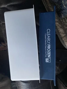 Clearly Frozen Ice Cube Tray Silicone And Holder - Crystal Clear Ice Cubes - Picture 1 of 3