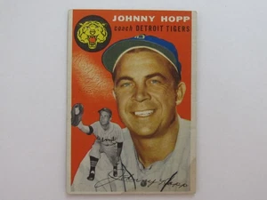 Tarjeta de béisbol antigua 1954 Topps 193 Johnny Hopp - pobre - Imagen 1 de 2