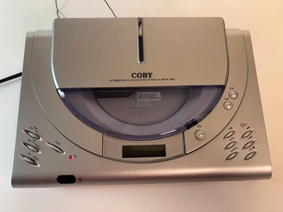Coby CX-CD 395 AM/FM CD Player  No Speakers No Remote No Accessories - FOR PARTS - Image 1 of 4