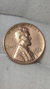 1960 D USA AUNC, RPM/DDOR ERROR LARGE DATE, GOOD++ CONDITION LINCOLN 1¢ - Picture 1 of 3
