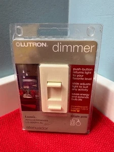 Lutron Dimmer einpolig mandel LG-600PH-AL atenuador - Bild 1 von 2