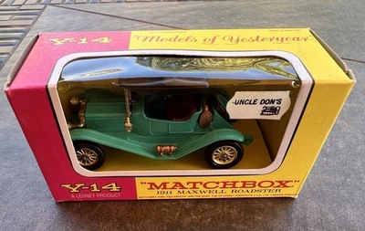 Matchbox Lesney Modelos de Antaño Y-14 1911 Maxwell Roadster con Caja Tipo F Foto 1 de 4
