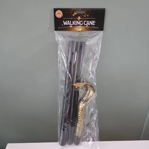 Snake Walking Cane Stick *NEW* Fancy Dress Costume Halloween - Picture 1 of 2