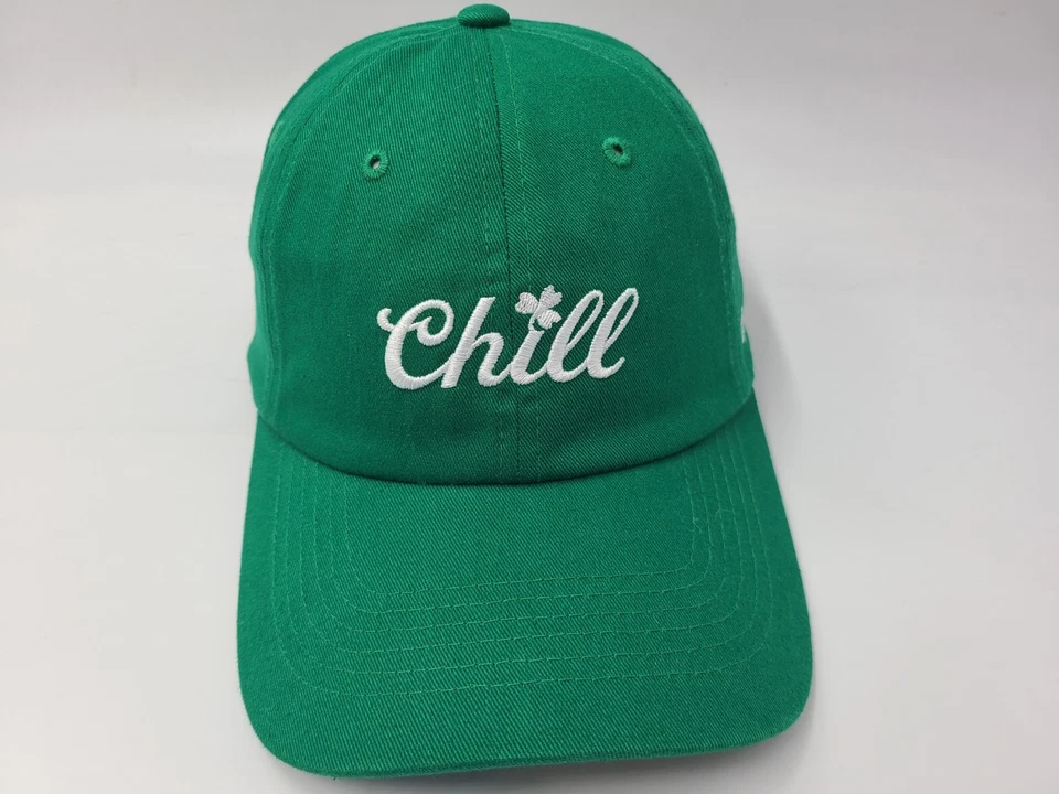 Gorra ajustable Coors Light Chill Strapback día de San Patricio trébol verde Foto 1 de 4