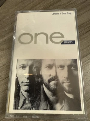 Bee Gees One Cassette Tape SEALED 1 Extra Song, Barry Gibb SEALED - Image 1 of 3