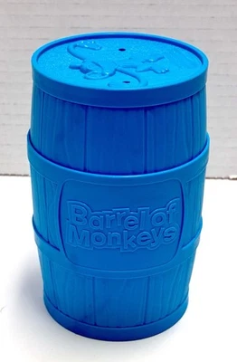 Barrel of Monkeys Game 10 Blue Monkeys Hasbro - Image 1 of 4