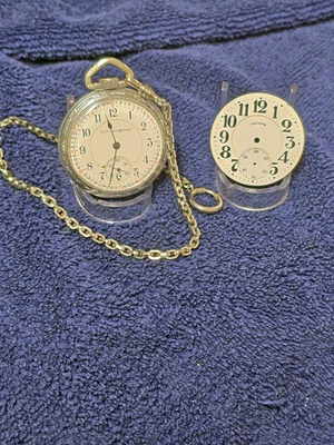 Vintage Illinois All Orig 16 size Illinois BURLINTON SPECIAL Mod9 Grade106 RUNS - Image 1 of 4