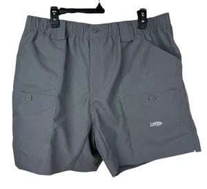 AFTCO M01 Herren grau 7 Taschen Angelshorts 6" Schrittlänge Größe 40 UPF 50 neu mit Etikett!!! - Bild 1 von 4