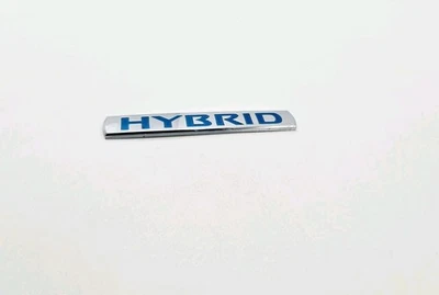 Nissan Altima 2008-2012 híbrido puerta lateral trasera insignia emblema logotipo cromo OEM Foto 1 de 3