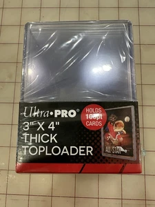 Ultra Pro 3X4 Thick Toploaders 1 Pack of 25 - Picture 1 of 2
