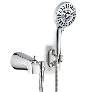 Metallbadewanne mit 9 Strahlstufen, verchromt, mit Einbau7939 - Bild 1 von 10