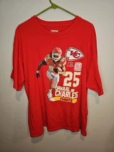 NFL Team Apparel Kansas City Chiefs Jamaal Charles #25 Grafik T-Shirt Herren 2XL - Bild 1 von 8