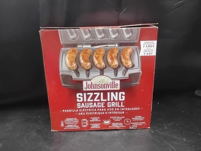 Johnsonville Sizzling Sausage Grill Indoor Electric Grill BTG-0498 - Image 1 of 4