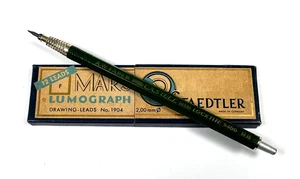 Faber-Castell Locktite 9400 Lead Holder + 12 Mars F Leads – Vintage Germany - Picture 1 of 5