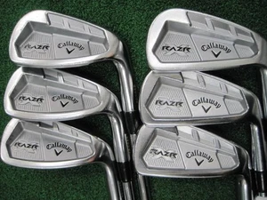 Callaway RAZR X FORGED Iron Set 5-P 6pcs RIFLE PROJECT X FLIGHTED/6.0 #BD06013 - Picture 1 of 6