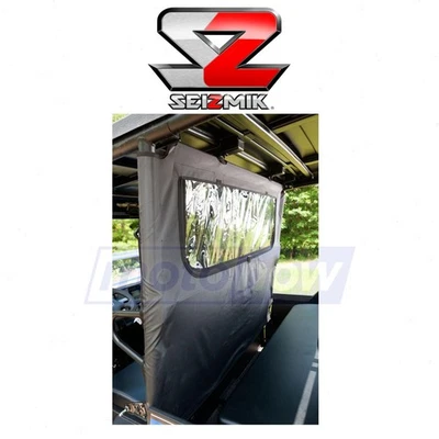 Seizmik Dust and Window Panel for 2016-2021 Kawasaki KAF820 Mule PRO-FXT rf - Imagem 1 de 4