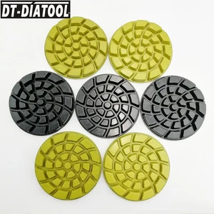 Diamond Concrete Grinding Discs Floor Renew Polishing Pads 6pcs 4 inch / 100 mm - Picture 1 of 16