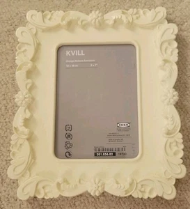 Ikea Kvill Picture Frame Off White Cream Helena Svenson 5X7 Rectangle  - Picture 1 of 15