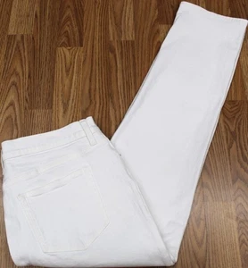 J.CREW SLIM FIT COTTON/ELASTANE JEANS WHITE Sz 34W x 30L - Picture 1 of 4