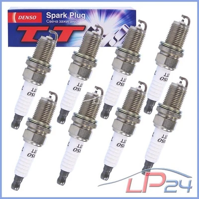 8X DENSO BOUGIE D'ALLUMAGE TWIN TIP POUR BMW SÉRIE 5 E34 E39 E60 E61 530-545 M5 - Photo 1/4