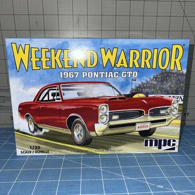 MPC 1967 Pontiac GTO "Weekend Warrior" Kit 3 en 1 Escala 1/25 Modelo Kit Foto 1 de 4