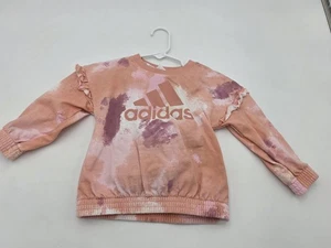 Conjunto de top y pantalones jogger de manga larga con volantes Adidas para bebé niña talla - 18M - Imagen 1 de 8