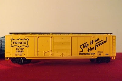HO Scale Bachmann Frisco Box Car SL-SF 72280 Ship it on the Frisco ! - Image 1 of 4