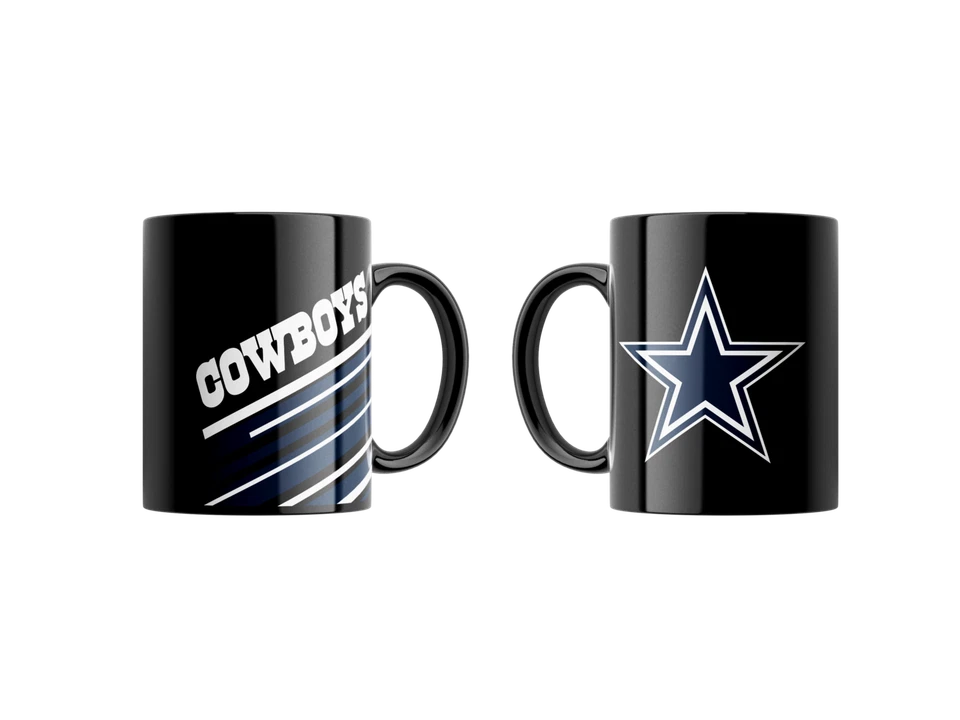 BDA Dallas Cowboys NFL Tasse " Stripe & Logo" 330ml