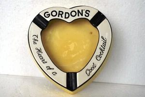 Vintage Gordon's Gin Cocktails Pubblicità Posacenere Da Carlton Porcellana Old - Picture 1 of 5