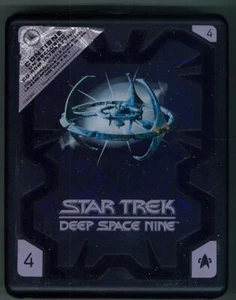 STAR TREK DEEP SPACE NINE THE COMPLETE SEASON 4 7 DISCHI DVD BOX OTTIMO USATO - Foto 1 di 2