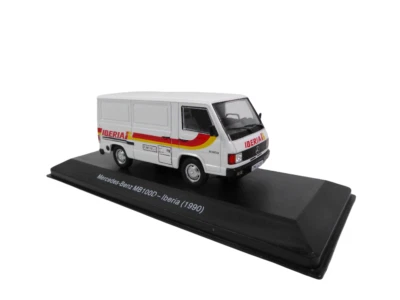 Camion Mercedes Benz MB100D Iberia (1990) - 1/43 Model Car Truck Diecast ES04 - Photo 1/4