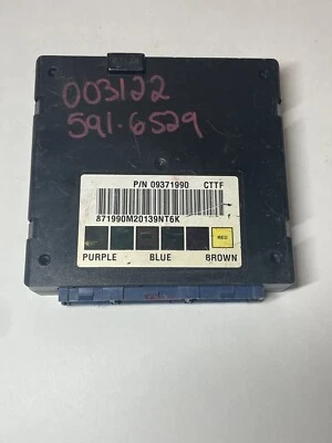 2000 2001 Silverado Blazer Sierra Yukon 09371900 Body Control Module BCM, OEM - Image 1 of 4