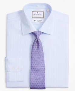 Nuevo con etiquetas $168 Brooks Brothers x Thomas Mason Colección Lujo Camisa de Vestir - Imagen 1 de 3