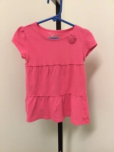 Girls ,Jumping Beans, Casual Dress Pink Short Sleeves Size 4T - Picture 1 of 3