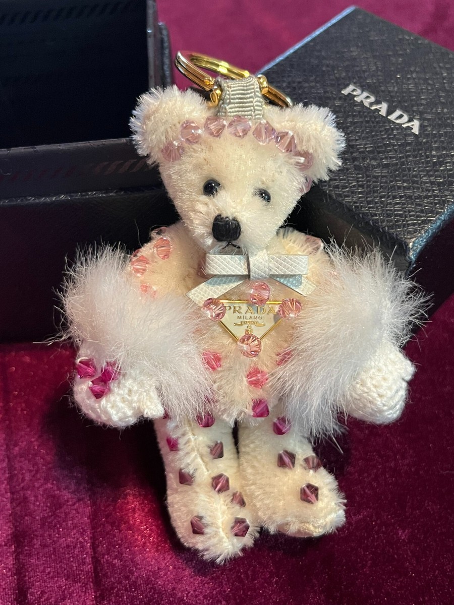PRADA プラダ ピンククマ キーホルダー チャーム 【公式通販】