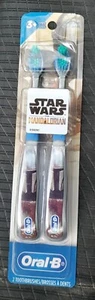 Star Wars The Mandalorian ORAL-B 2er Set Zahnbürsten extra weich • Mandolorian - Bild 1 von 2