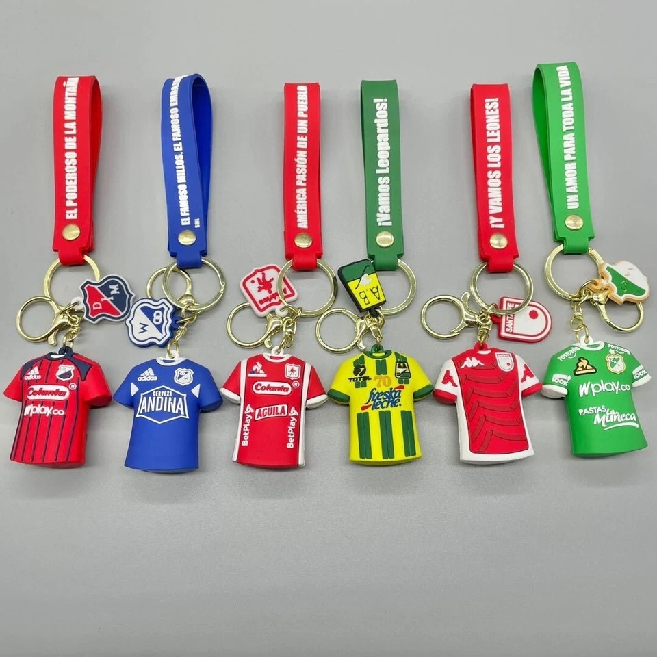 Colombia Futbol Soccer Team Keychain  - Image 1 of 1