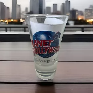Planet Hollywood Las Vegas Tall Shot Glass - Picture 1 of 1