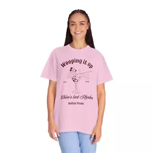 T-shirt cowgirl damigella d'onore, "Whooping it Up", maglietta evento personalizzata, taglie forti, - Foto 1 di 17