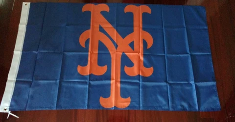 New York Mets 3x5 Blue Flag. US seller. Free shipping within the US!!! Cover