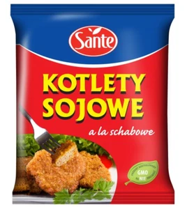 SANTE KOTLETY SOJOWE A'LA SCHABOWE 100G-SOY CUTLETS A'LA PORK CHOPS - Picture 1 of 1