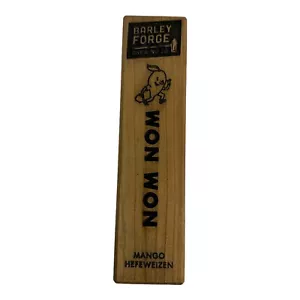 Barley Forge Brewing Co. Manija de grifo de cerveza nombre mango trigo levadura - Imagen 1 de 3