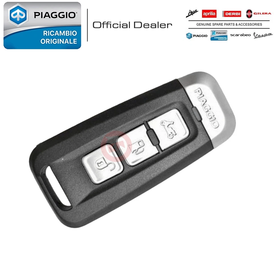 CHIAVE COMANDO RADIOCOMANDO KEYLESS PIAGGIO BEVERLY HPE 300 400 2021-2022