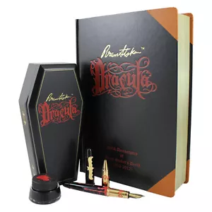 ACME Studio “Bram Stoker’s DRACULA” Artist's Proof LE Roller Fountain Pen Set - Picture 1 of 3