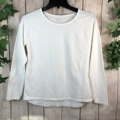 Camiseta CHILDRENS PLACE Niñas Talla XXL 16 Off White Manga Larga Niñas - Defecto Foto 1 de 4