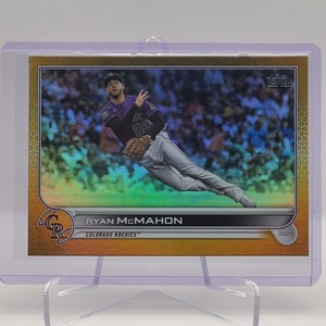 2022 Topps Ryan McMahon 132  Gold Colorado Rockies